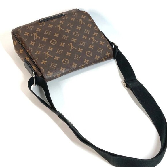 LOUIS VUITTON M40935 MonogramMacassar District PM Messenger Bag Shoulder Bag - Picture 8 of 16